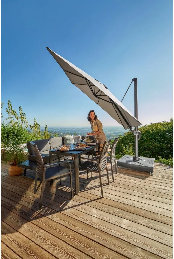 Doppler ACTIVE 310 x 210 cm - moderný slnečník s bočnou nohou - 2. akosť (S301)