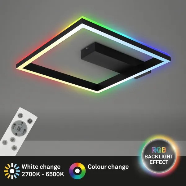 Brilo - LED RGBW Stmievateľný prisadený luster FRAME LED/18W/230V 2700-6500K+ DO