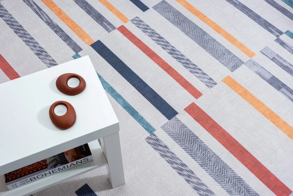 My Flair, Kusový koberec Grace CA30019 grau – na von aj na doma, 160x230, viacfarebná, chodba / predsieň