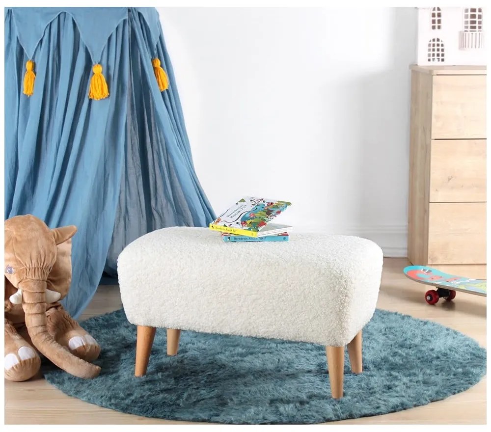 Biely detský puf Moouv – Artie