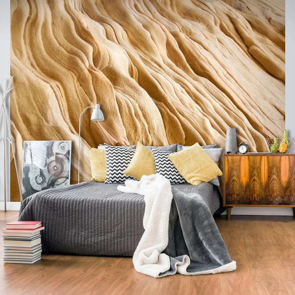 Fototapeta - Wavy sandstone forms 200x154