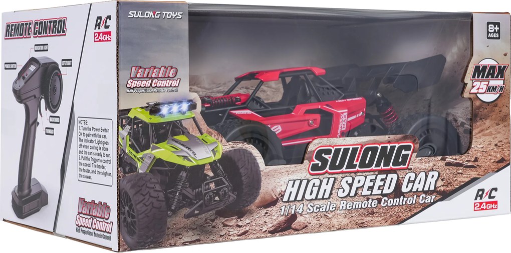 Ramiz R/C Crawler 1:14 ARROW Červená