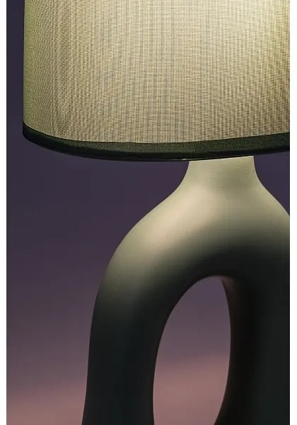 Rabalux 74071 - Stolná lampa SYLIRA 1xE14/40W/230V zelená