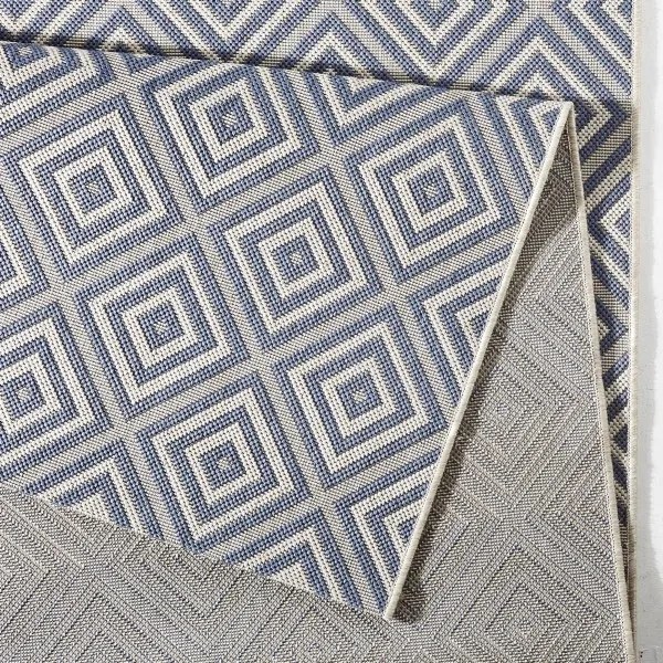 Hanse Home, AKCIA: 140x200 cm Kusový koberec Meadow 102468 Blue – na von aj na doma, modrá, chodba / predsieň