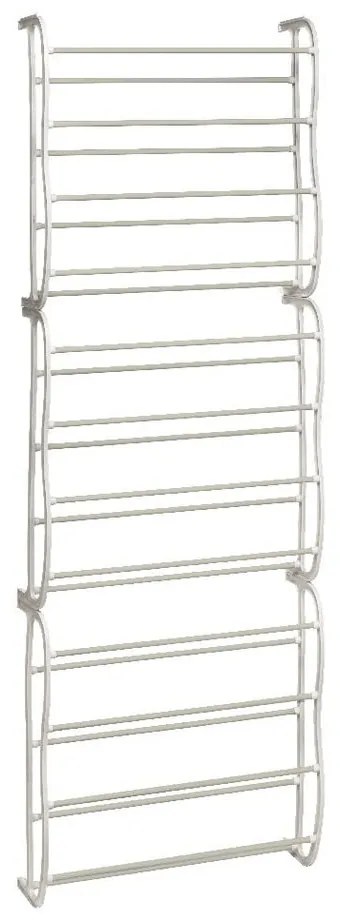 Biely kovový závesný stojan na topánky – Premier Housewares