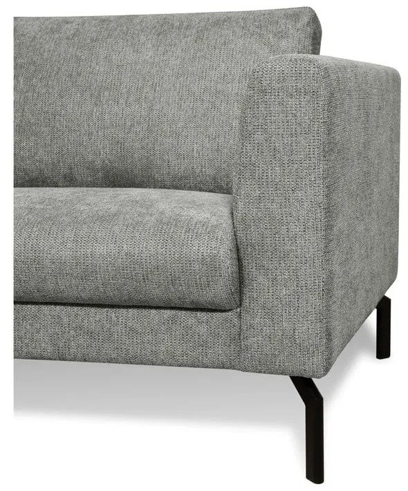 Svetlosivá rohová pohovka (ľavý roh) Gomero – Scandic