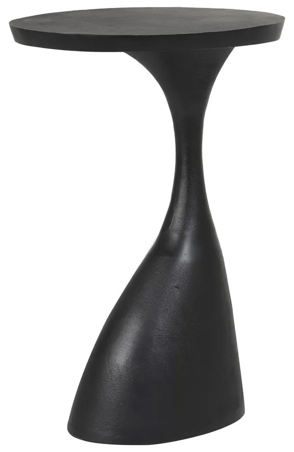 Kovový okrúhly odkladací stolík 33x40 cm Macau - Light &amp; Living