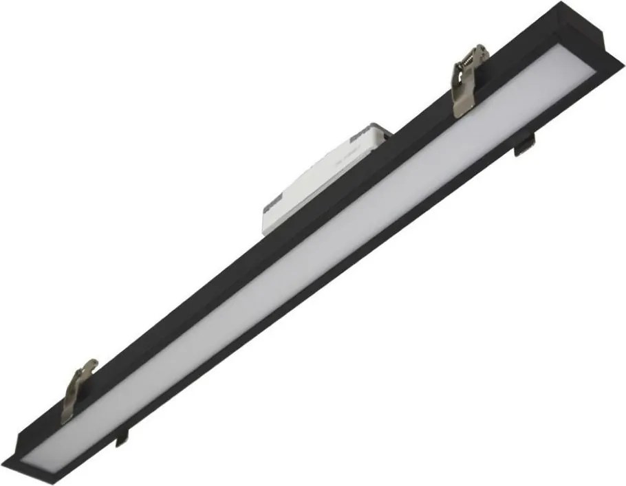 LED Stropné svietidlo REDOM LED/24W/230V 4000K 60 cm čierne