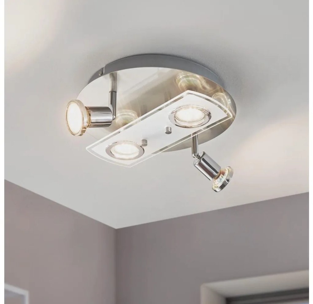 Eglo 32001 - LED Stropné svietidlo PAWEDO 1 4xGU10-LED/3W/230V