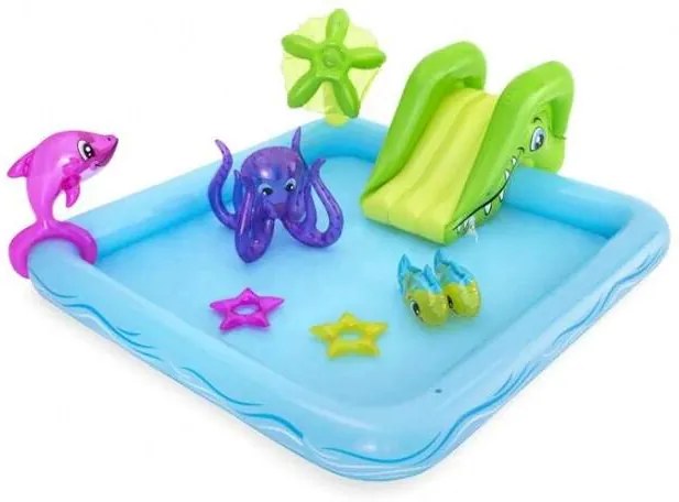ST Detský nafukovací bazén Bestway® Fantastic Aquarium 239x206x86cm
