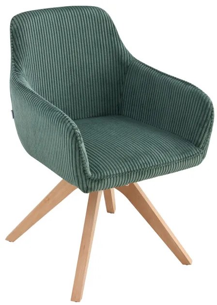 Jedálenská stolička PESA zelená 708770