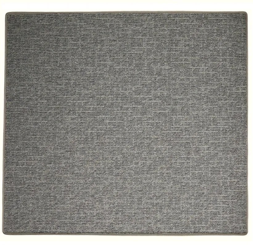 Vopi koberce Kusový koberec Alassio šedobéžový štvorec - 300x300 cm