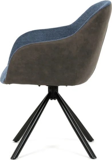 Jedálenská stolička modrá DCH-Y1143 BLUE2