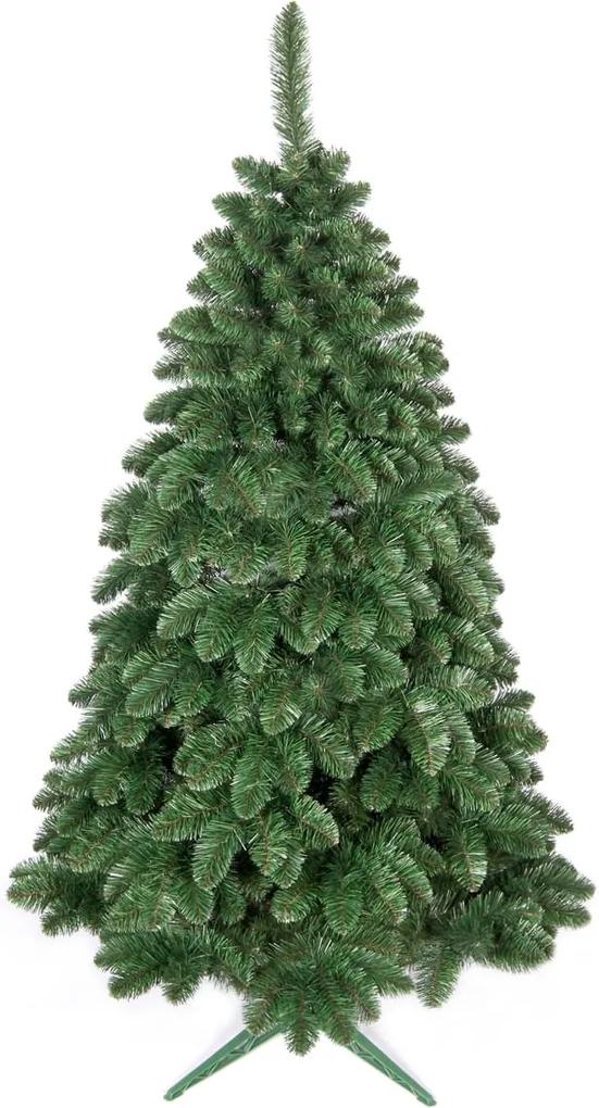Umelý vianočný stromček - Borovica Gold prírodné 220 cm