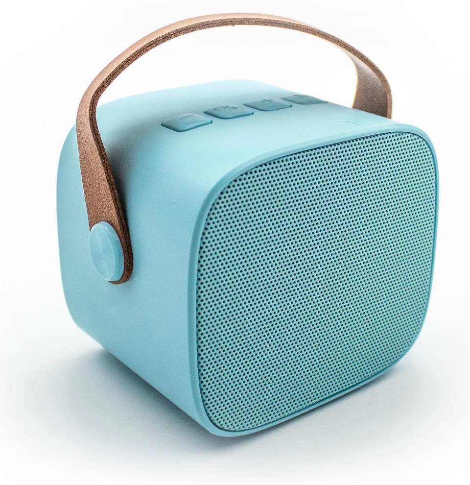 Bluetooth Karaoke súprava mikrofón a reproduktor Modrý