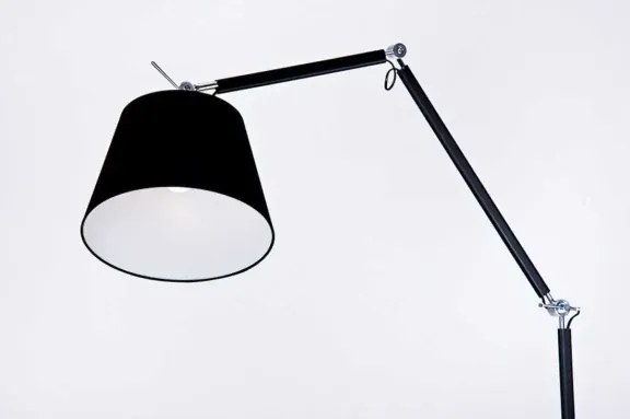 Dizajnová lampa Zyta čierne/strieborná