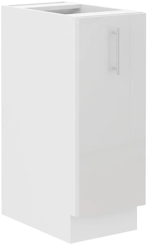 Kuchynská skrinka Lara 30D cargo bb MDF biely lesk