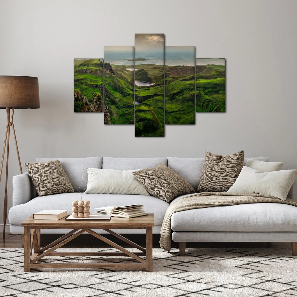 Obraz - Quiraing, Škótsko (150x105 cm)