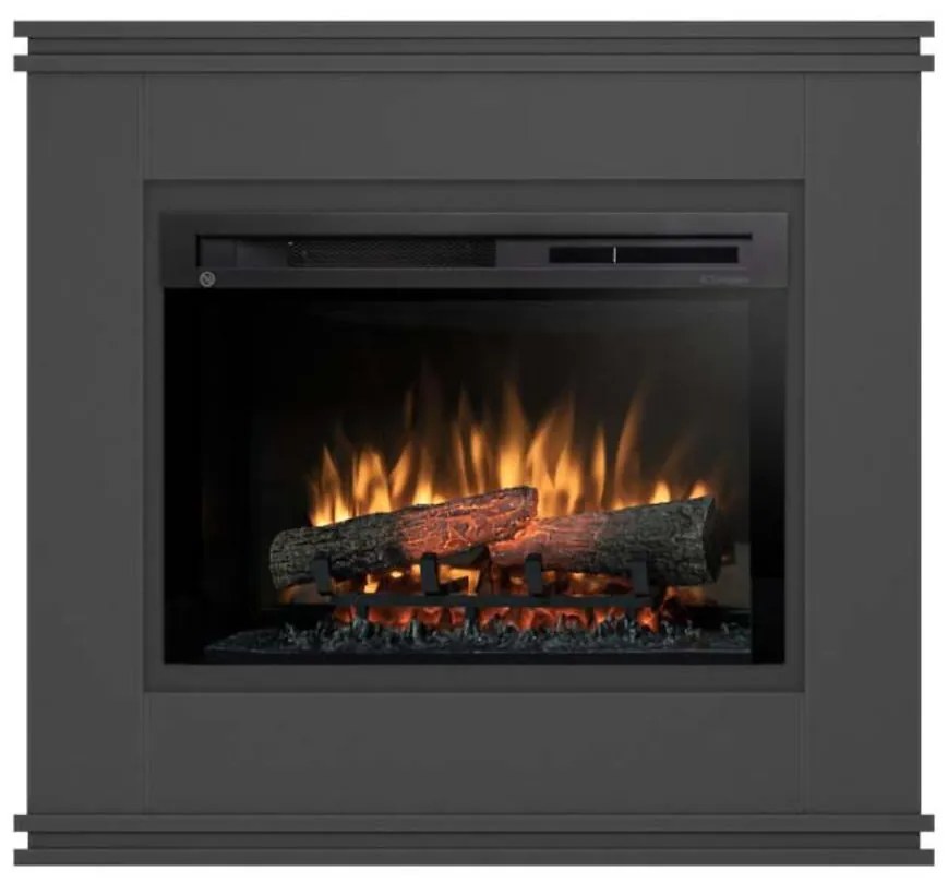 Elektrický krb Vena 26 čierny