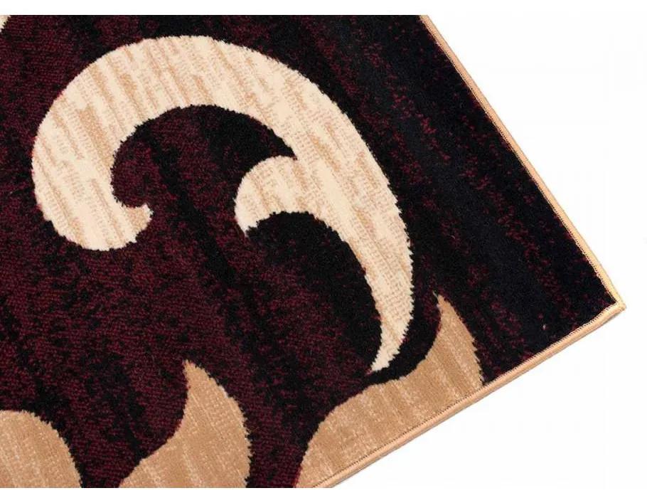 *Kusový koberec PP Lisa bordó 250x350cm