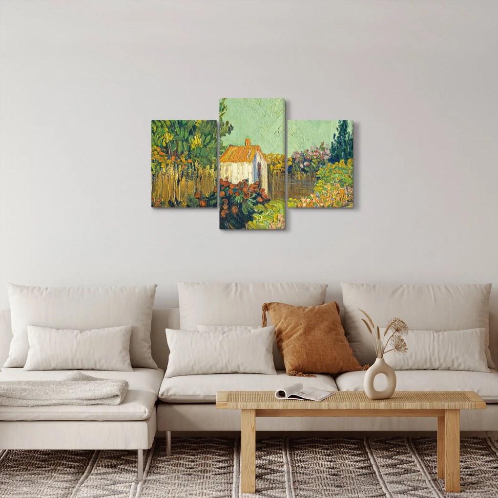 Obraz - Imitator of Vincent van Gogh, Landscape, reprodukcia (90x60 cm)
