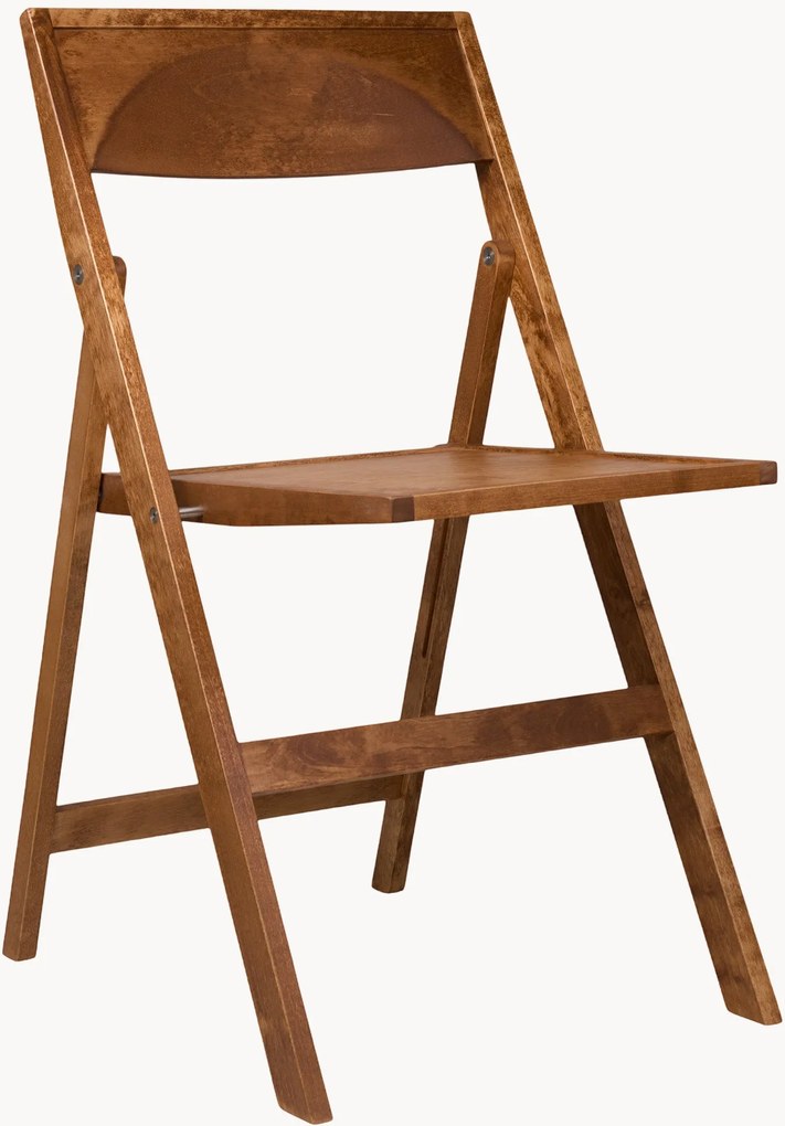 Skladacia jedálenská stolička z brezového dreva Flat