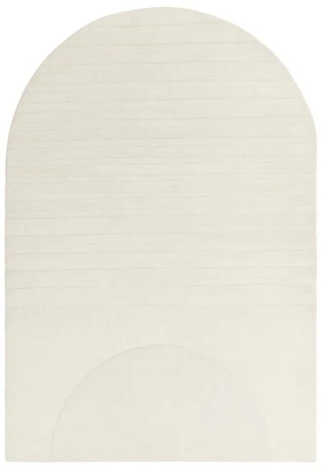 Biely vlnený koberec 160x230 cm Olsen – Asiatic Carpets