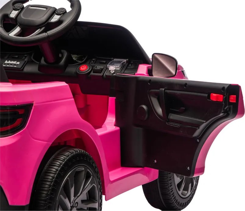 LEAN CARS Elektrické autíčko Land Rover Discovery DLS-K06 ružové