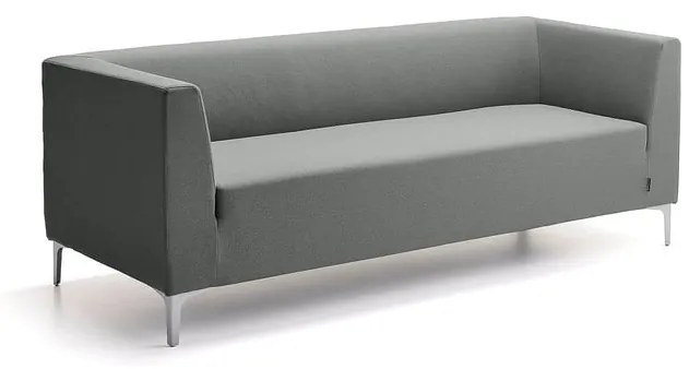 Pohovka CASUAL, 3-miestna, látka CURA, antracit