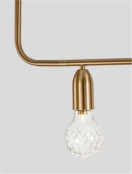 Retro luster Veda 128 mosadz