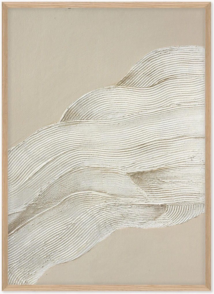 Ručne maľovaná nástenná dekorácia v ráme Art Shape 2