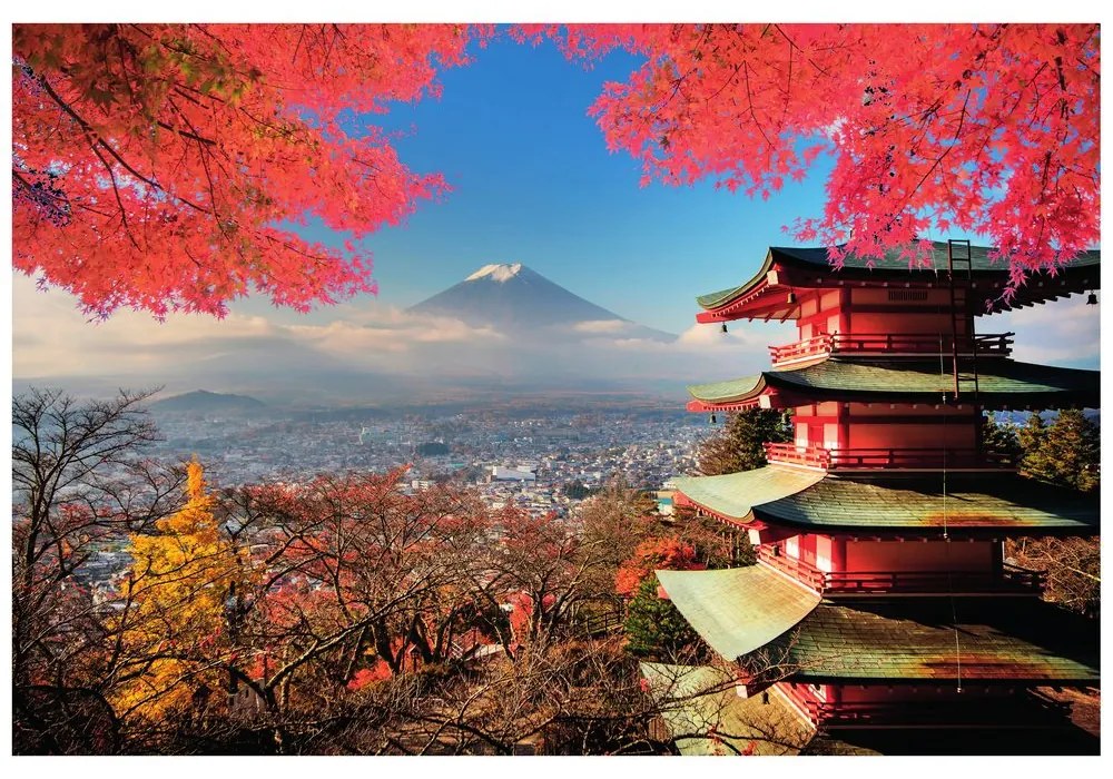 Samolepiaca fototapeta jeseň v Japonsku