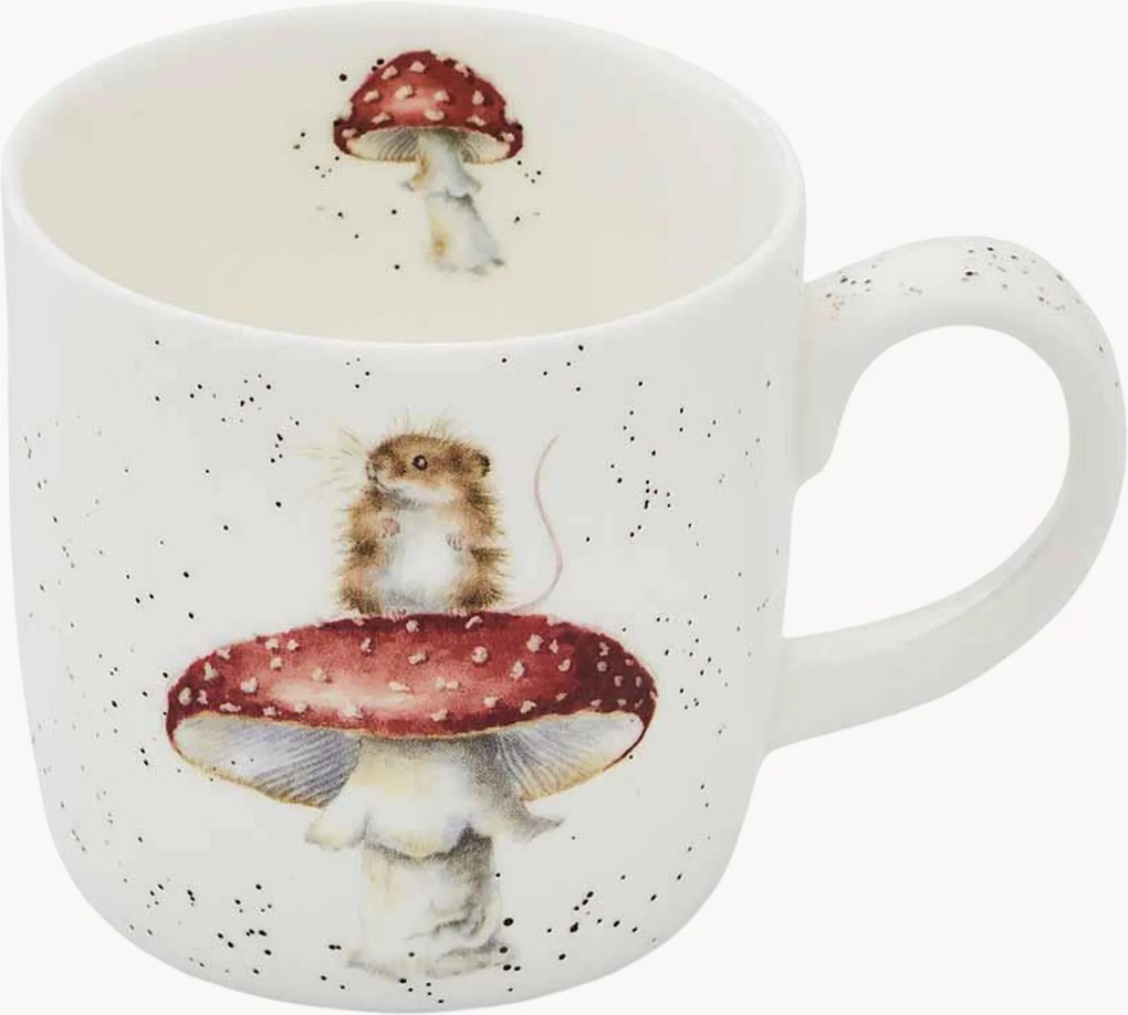 Hrnček z jemného kostného porcelánu He's A Fun-gi