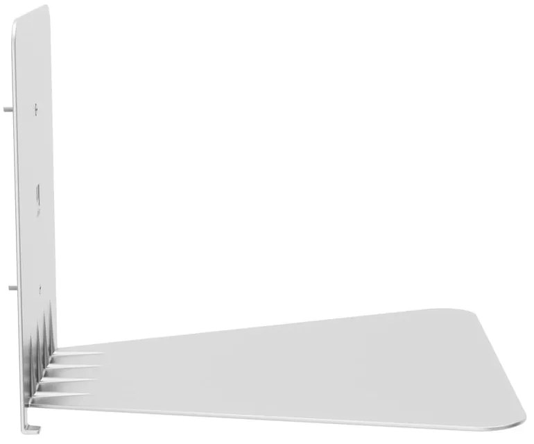 Kovové police v súprave 3 ks v striebornej farbe 18 cm Conceal – Umbra