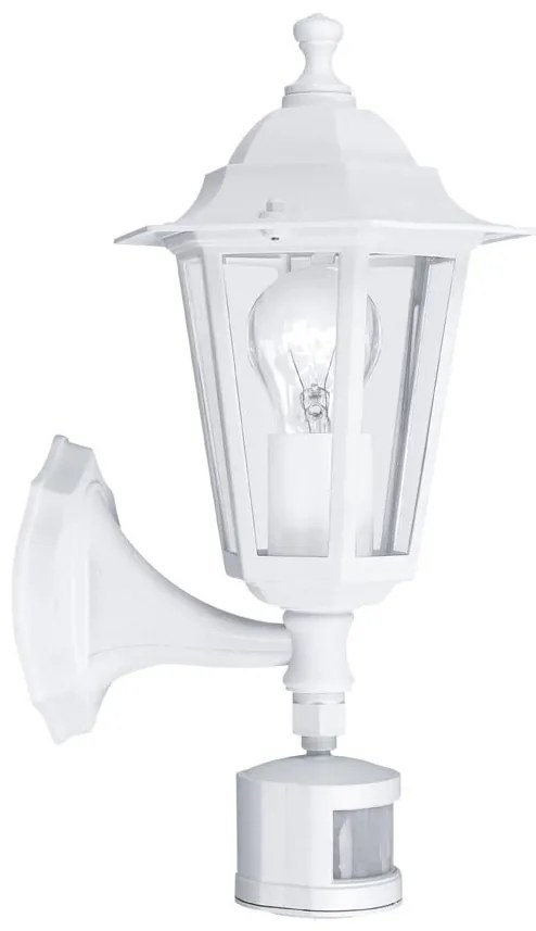 Eglo 22464 - Vonkajšie nástenné svietidlo s čidlom LATERNA 5 1xE27/60W EG22464