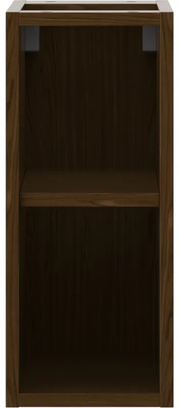 Mexen Box-A, otvorená skrinka s policou 20 cm, orech, 91AX2-0200-470-0-86