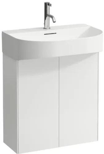 Kúpeľňová skrinka bez umývadla SONAR 58x24x60 cm biela mat H4054830341701