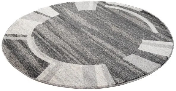 Koberec SARI 3443A B1X čierny kruh