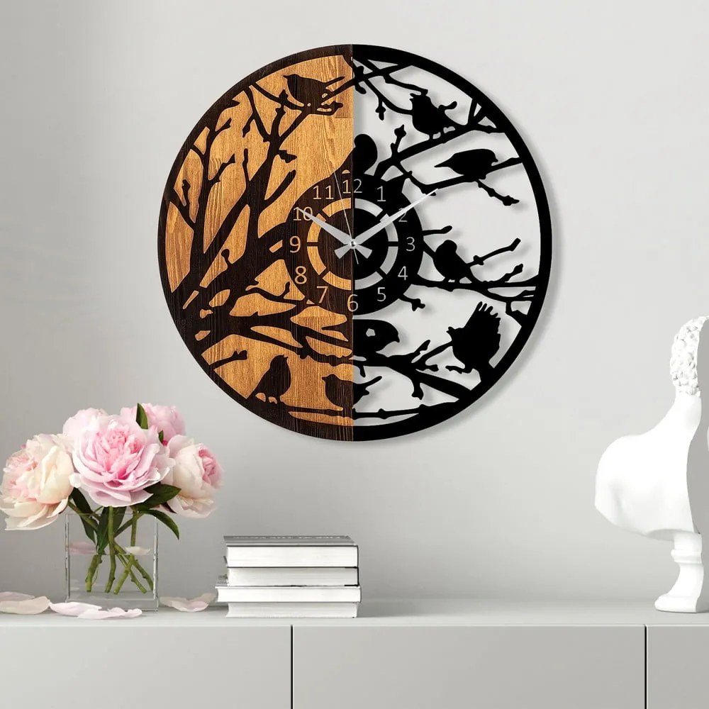 Nástenné hodiny ø 56 cm Birds – Wallity