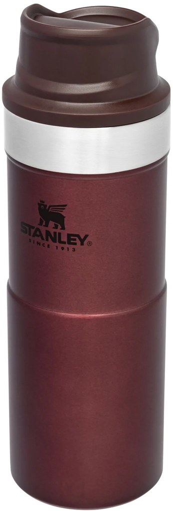 STANLEY Termohrnček do jednej ruky Classic series 350ml vínová 10-09848-010