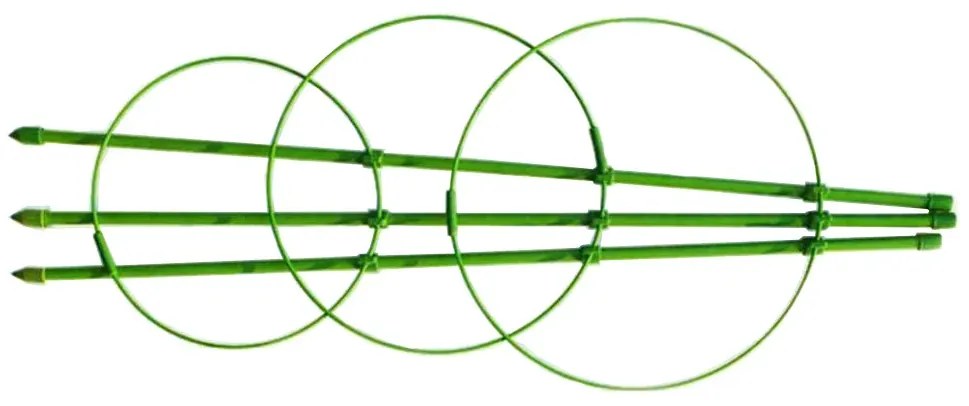 Kruhová opora pre rastliny v kvetináčoch VERK 01894 - 3 kruhy