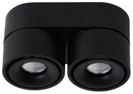 Lucide 35911/16/30 - LED Stmievateľné bodové svietidlo YUMIKO 2xLED/8W/230V čierna