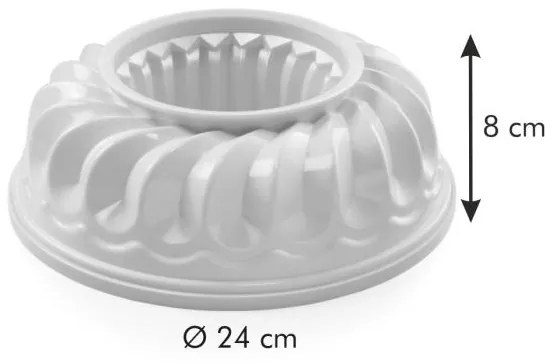 Tescoma Delícia 630588.00 - Forma na nepečené torty DELÍCIA o 24 cm
