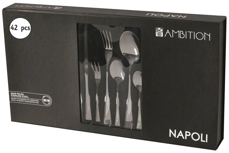 Sada príborov Napoli Gift Box 42-dielna AMBITION