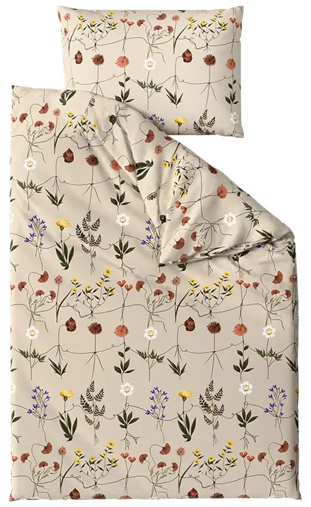 Obliečky z mikrovlákna HERBAR béžové Rozmer obliečky: 2 ks 70 x 90 cm | 200 x 220 cm