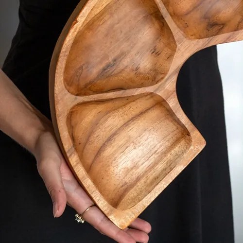 Drevená misa 55cm teakové drevo