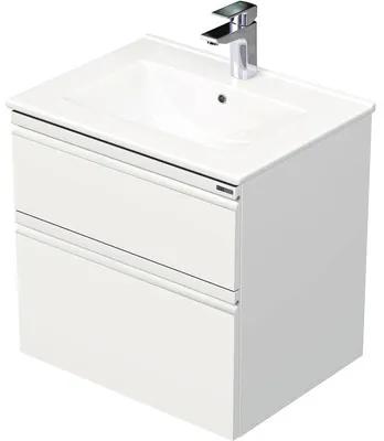 Kúpeľňová skrinka s umývadlem Intedoor BRAVE biela 61 x 59,5 x 46 cm