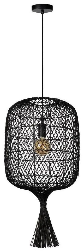 Lucide 03436/40/30 - Luster na lanku GARVE 1xE27/40W/230V čierna