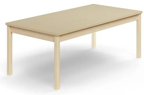 Stôl DECIBEL, 1600x800x590 mm, akustický HPL, breza