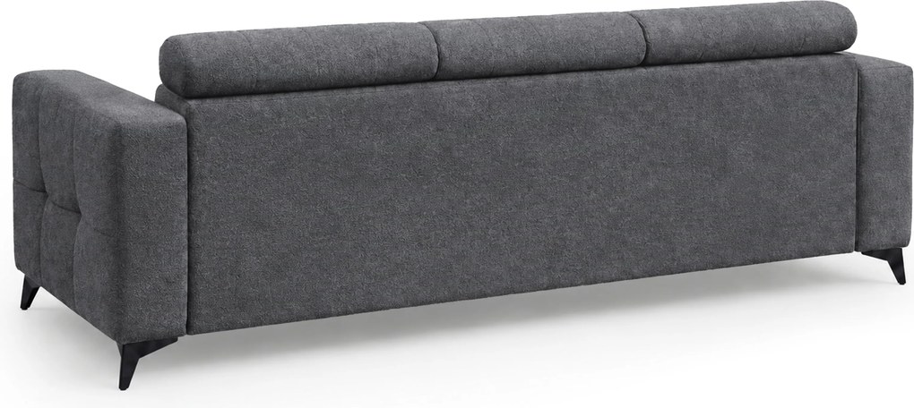 Sofa Nardo s funkciou spania - sivý šenil Vibe 95